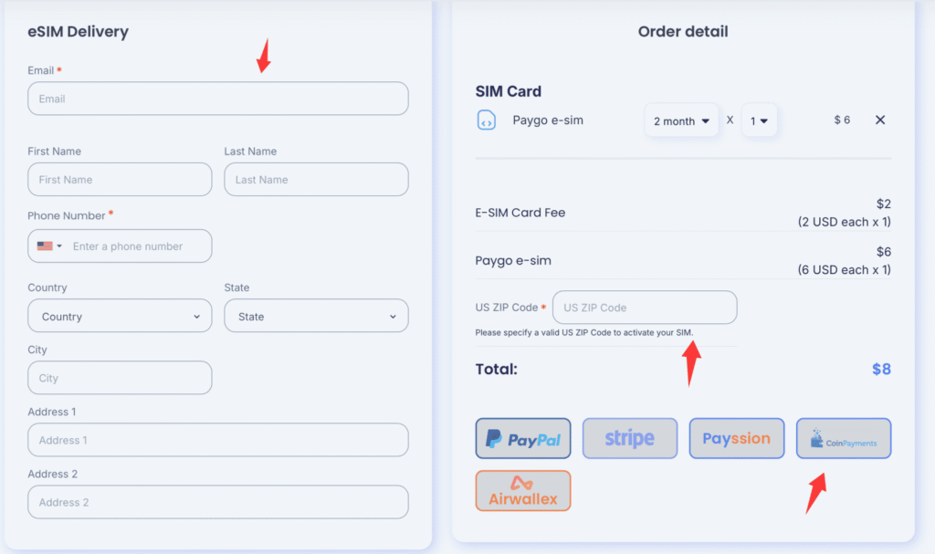 美国1psim卡，最低2.5美元月租，包含100分钟通话和100条短信！
